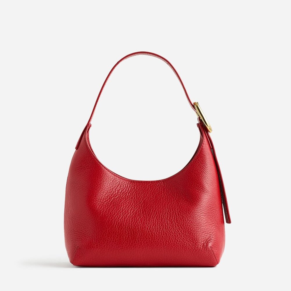 Madewell Red Leather Shoulder Bag